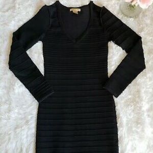 Arden B ribbed long sleeve bodycon dress